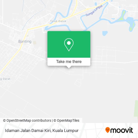 Idaman Jalan Damai Kiri, 42700 Banting map
