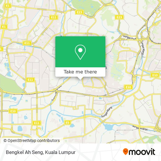 Bengkel Ah Seng map