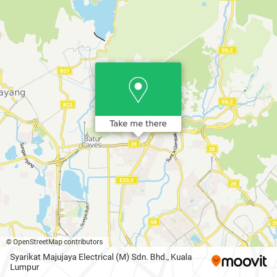 Peta Syarikat Majujaya Electrical (M) Sdn. Bhd.