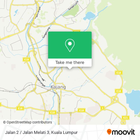 Peta Jalan 2 / Jalan Melati 3