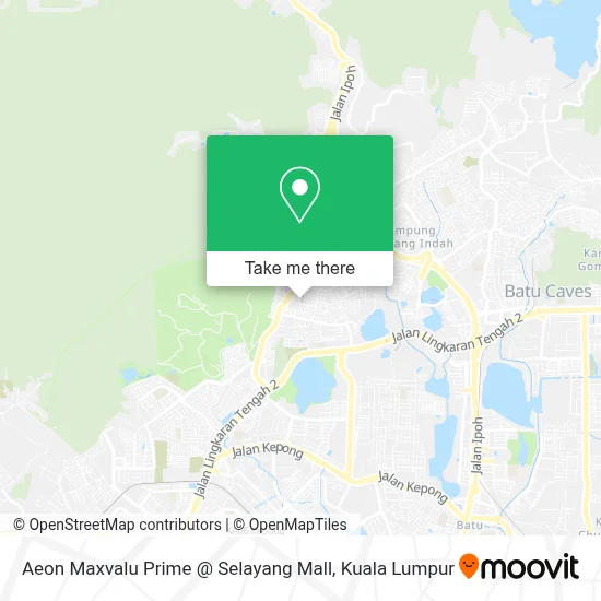 Aeon Maxvalu Prime @ Selayang Mall map