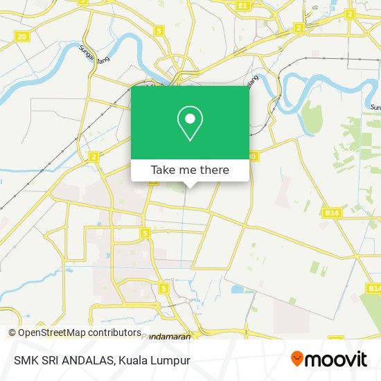 SMK SRI ANDALAS map