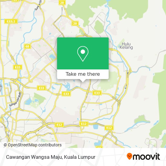 Peta Cawangan Wangsa Maju