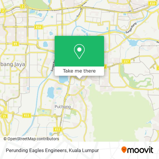 Perunding Eagles Engineers map