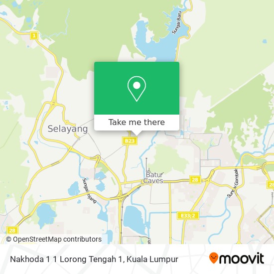 Nakhoda 1 1 Lorong Tengah 1 map