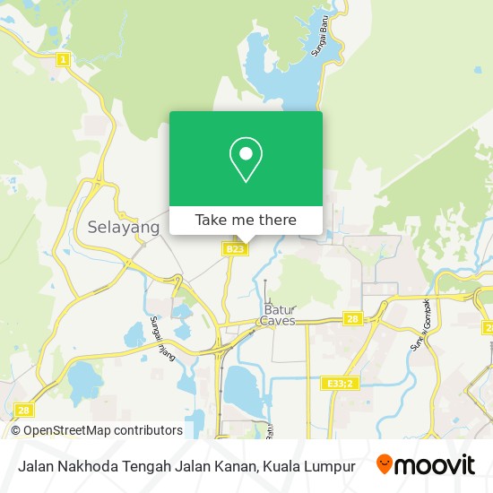 Jalan Nakhoda Tengah Jalan Kanan map