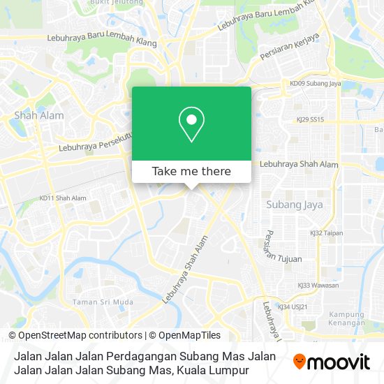 Peta Jalan Jalan Jalan Perdagangan Subang Mas Jalan Jalan Jalan Jalan Subang Mas