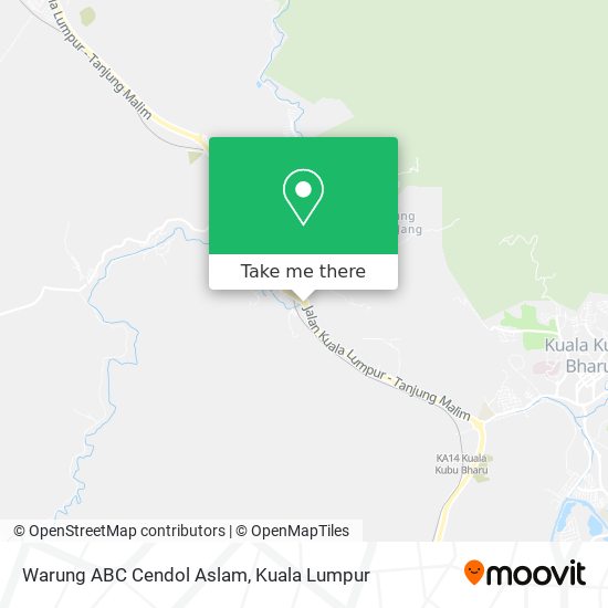 Peta Warung ABC Cendol Aslam