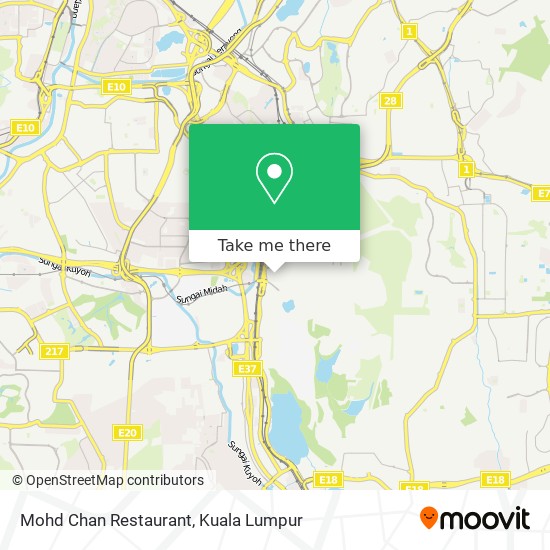 Mohd Chan Restaurant map