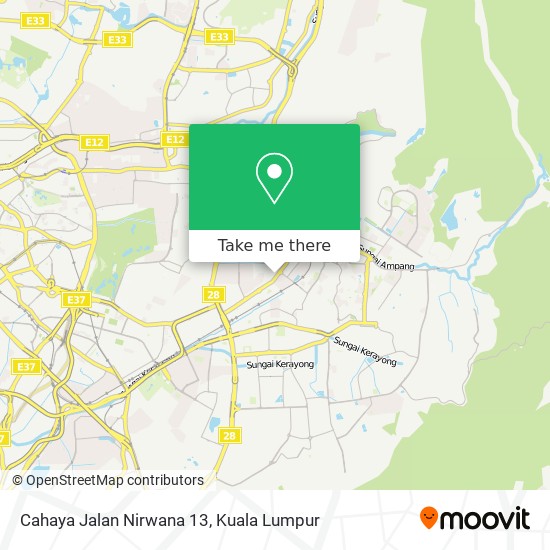 Cahaya Jalan Nirwana 13 map