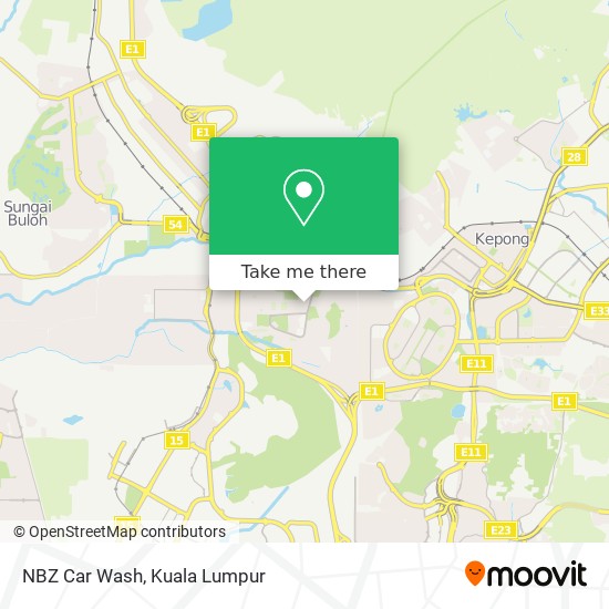 NBZ Car Wash map