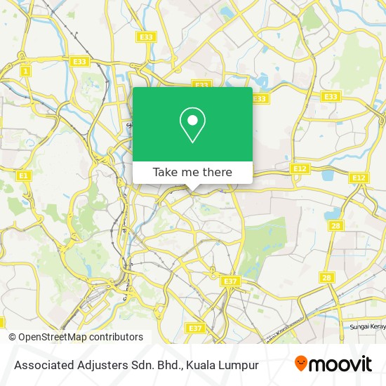 Associated Adjusters Sdn. Bhd. map