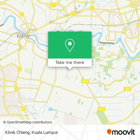 Klinik Chieng map