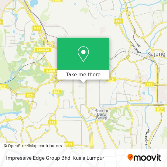 Impressive Edge Group Bhd map