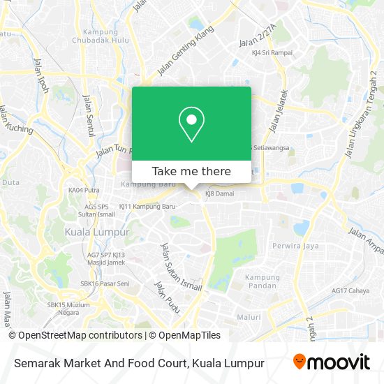 Peta Semarak Market And Food Court