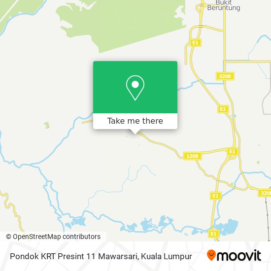 Pondok KRT Presint 11 Mawarsari map