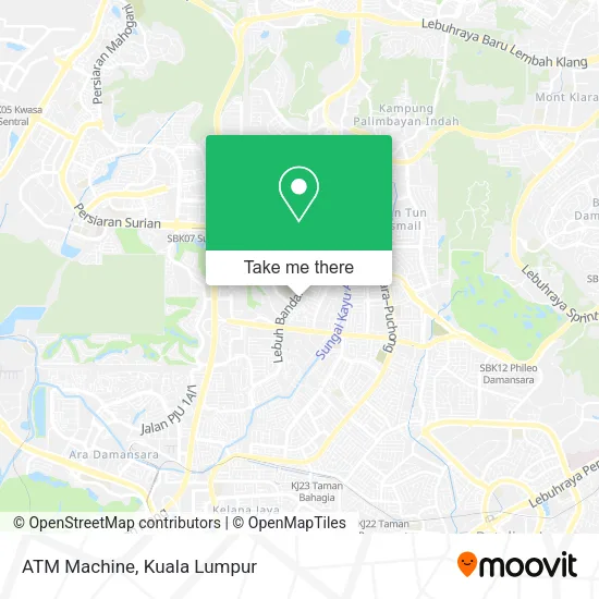 ATM Machine map