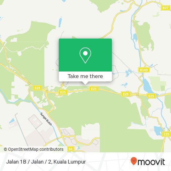 Jalan 1B / Jalan / 2, 48020 Rawang map