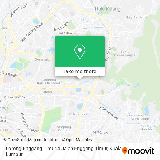 Lorong Enggang Timur 4 Jalan Enggang Timur map