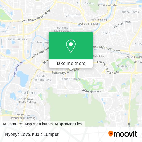 Nyonya Love map