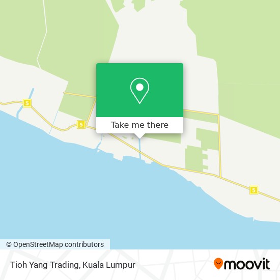 Tioh Yang Trading map