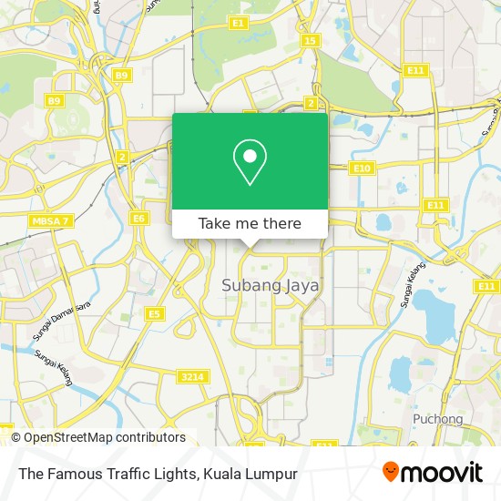 Peta The Famous Traffic Lights
