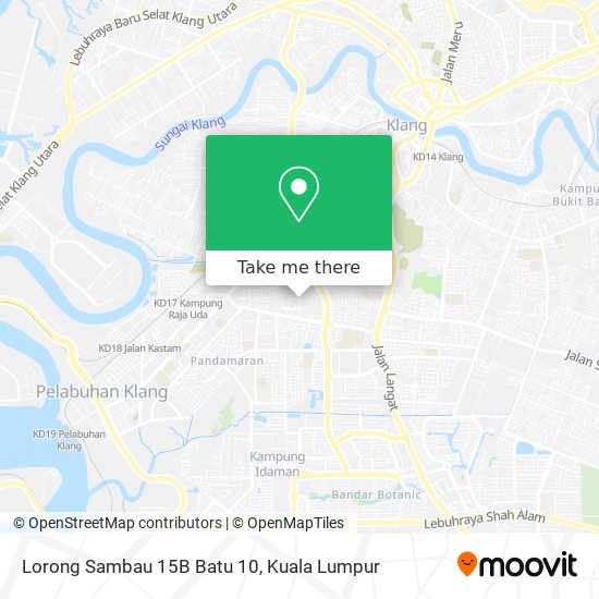 Lorong Sambau 15B Batu 10 map