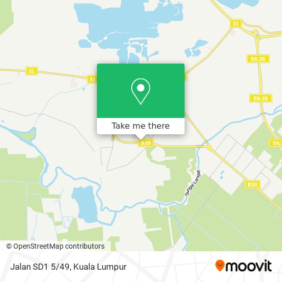 Jalan SD1 5/49 map