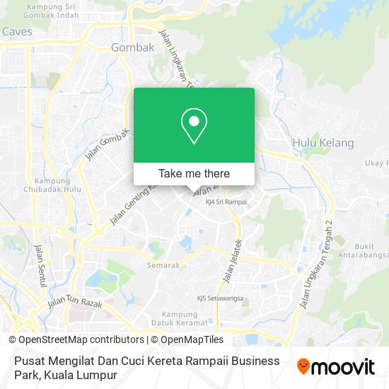 Peta Pusat Mengilat Dan Cuci Kereta Rampaii Business Park