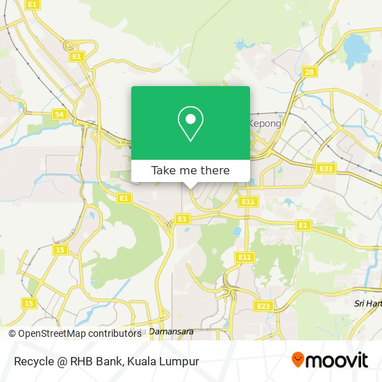 Recycle @ RHB Bank map