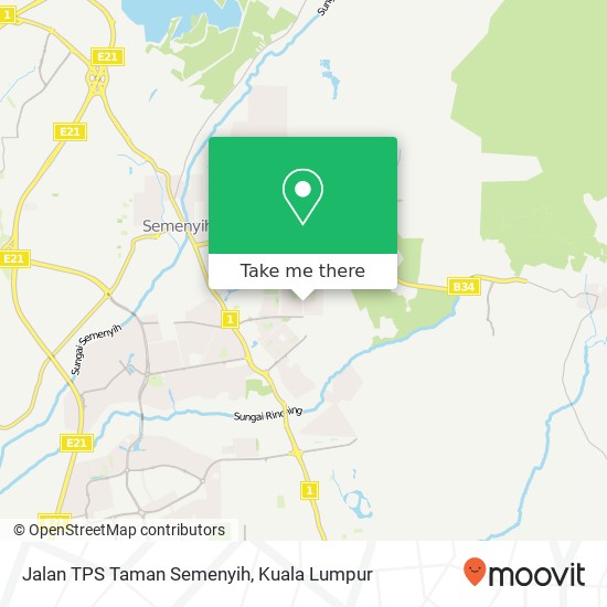 Jalan TPS Taman Semenyih, 43500 Semenyih map
