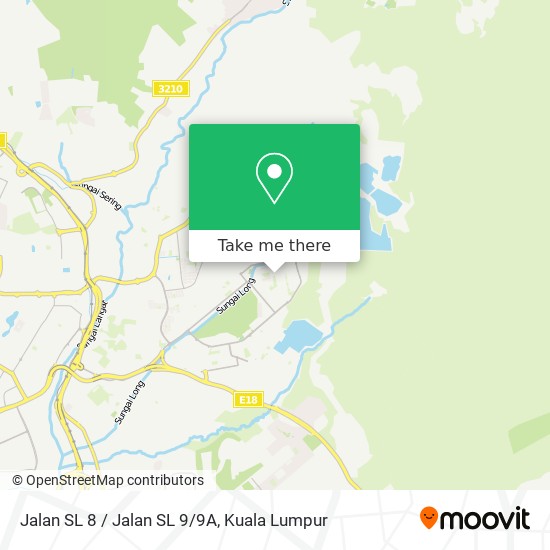 Jalan SL 8 / Jalan SL 9/9A map