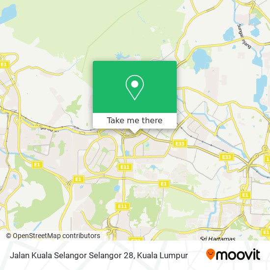 Jalan Kuala Selangor Selangor 28 map