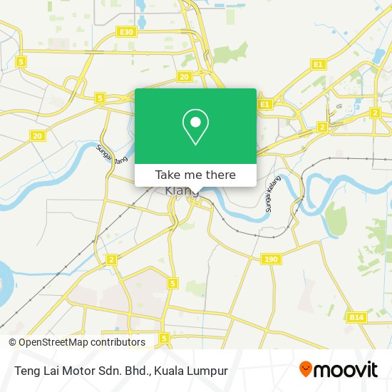 Teng Lai Motor Sdn. Bhd. map