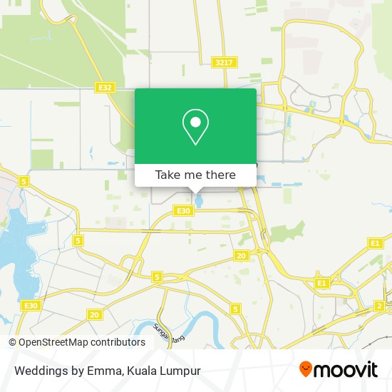 Weddings by Emma map