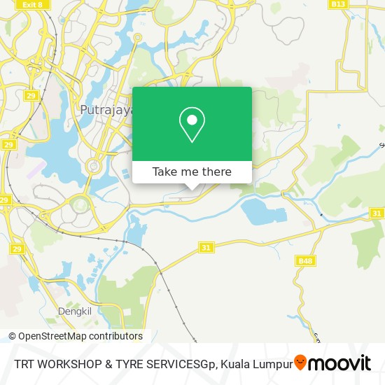 TRT WORKSHOP & TYRE SERVICESGp map