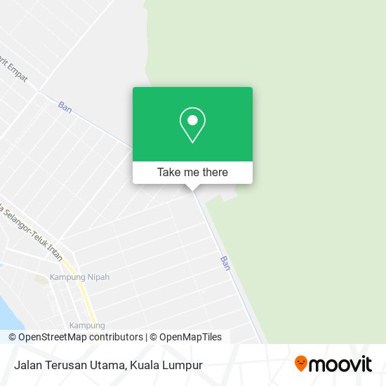 Jalan Terusan Utama, 45300 Sungai Besar map