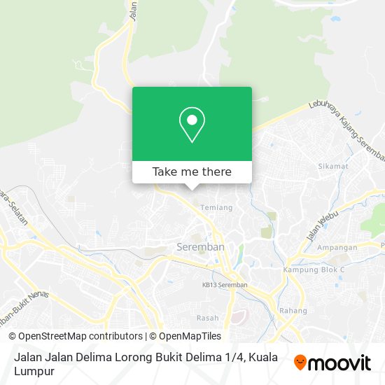 Jalan Jalan Delima Lorong Bukit Delima 1 / 4 map