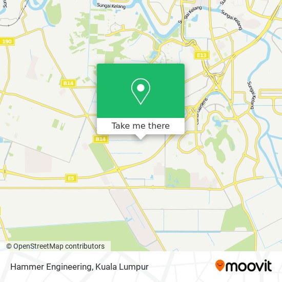 Hammer Engineering map
