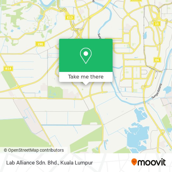 Lab Alliance Sdn. Bhd. map