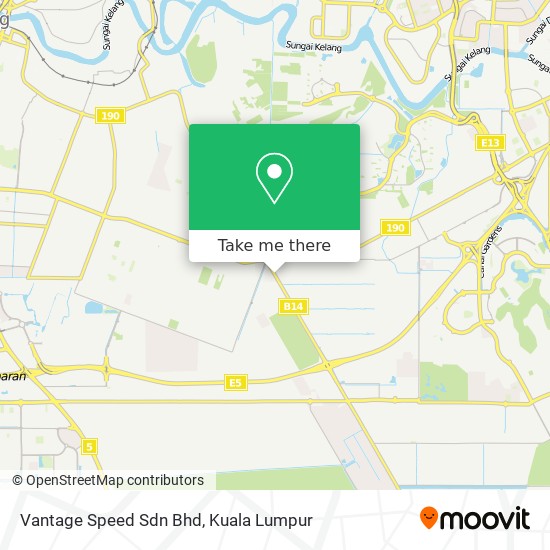 Vantage Speed Sdn Bhd map