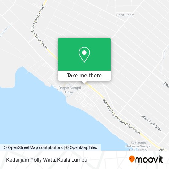 Peta Kedai jam Polly Wata