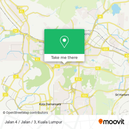 Jalan 4 / Jalan / 3 map