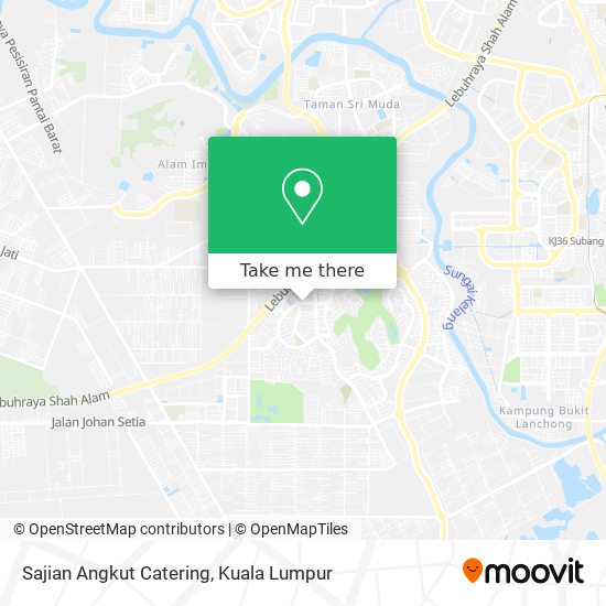 Sajian Angkut Catering map