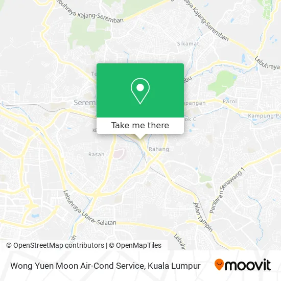 Wong Yuen Moon Air-Cond Service map