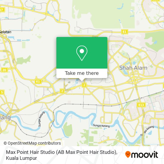 Max Point Hair Studio map