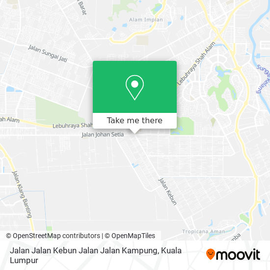 Peta Jalan Jalan Kebun Jalan Jalan Kampung