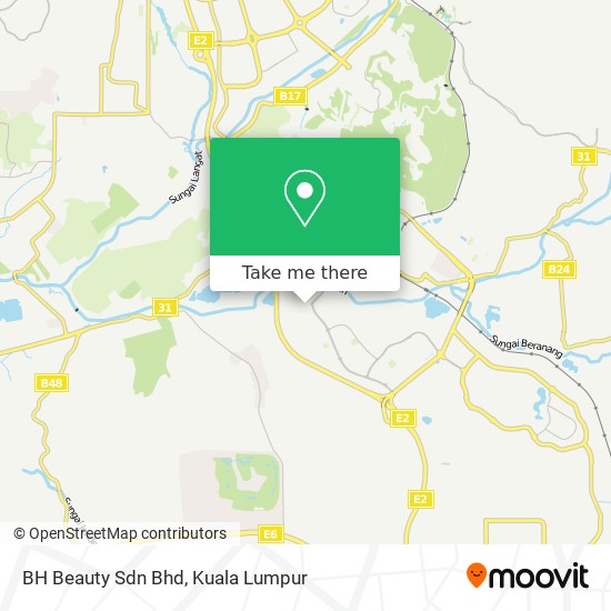 BH Beauty Sdn Bhd map