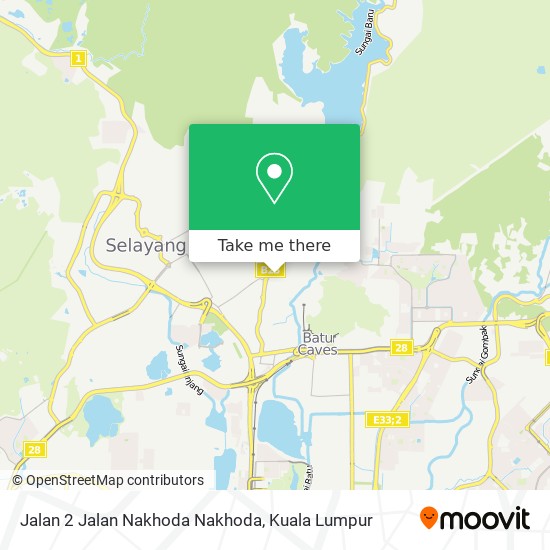 Jalan 2 Jalan Nakhoda Nakhoda map