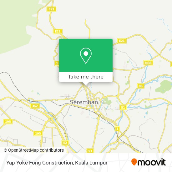 Yap Yoke Fong Construction map